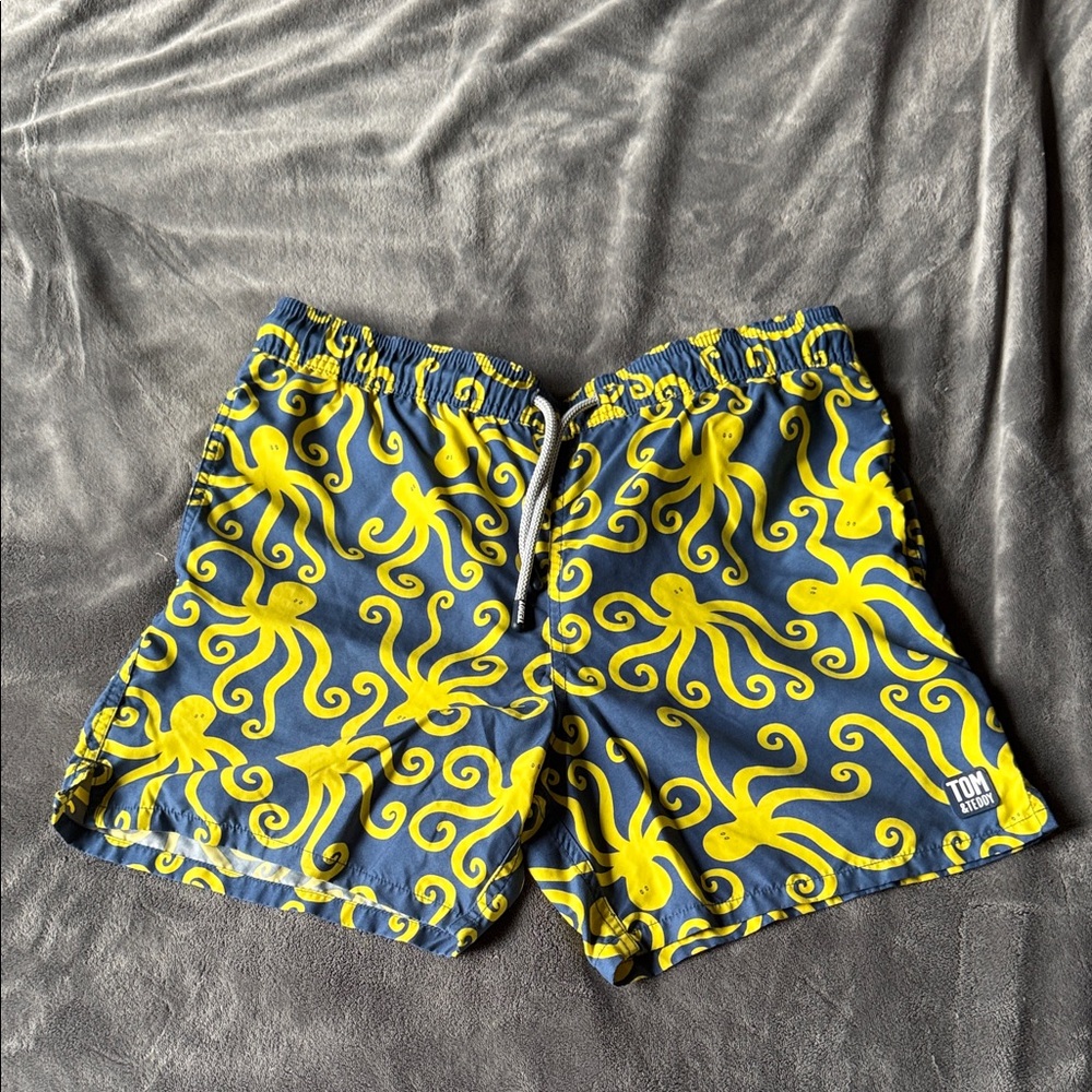Tom & Teddy Men’s Swim Trunks